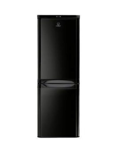Indesit Ncaa55K 55Cm Fridge Freezer - Black Indesit Ncaa55K 55Cm Fridge Freezer - Black
